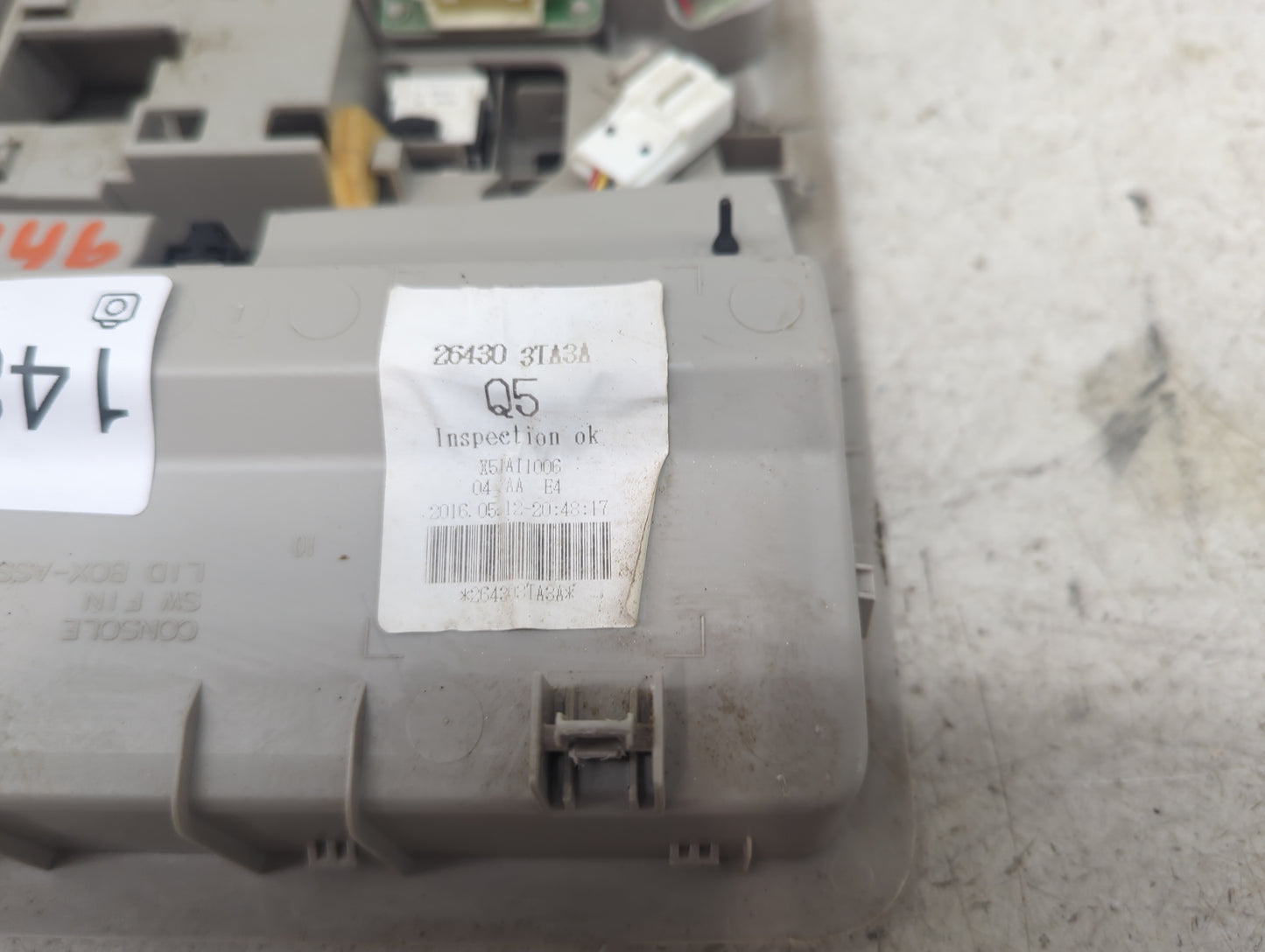 2014-2017 Nissan Sentra Overhead Roof Console Tan - Oemusedautoparts1.com