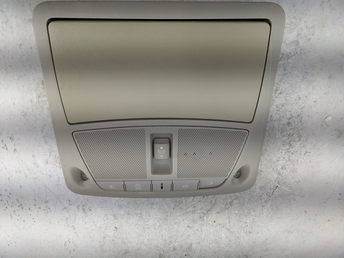 2014-2017 Nissan Sentra Overhead Console W/rear Climate Control Tan - Oemusedautoparts1.com