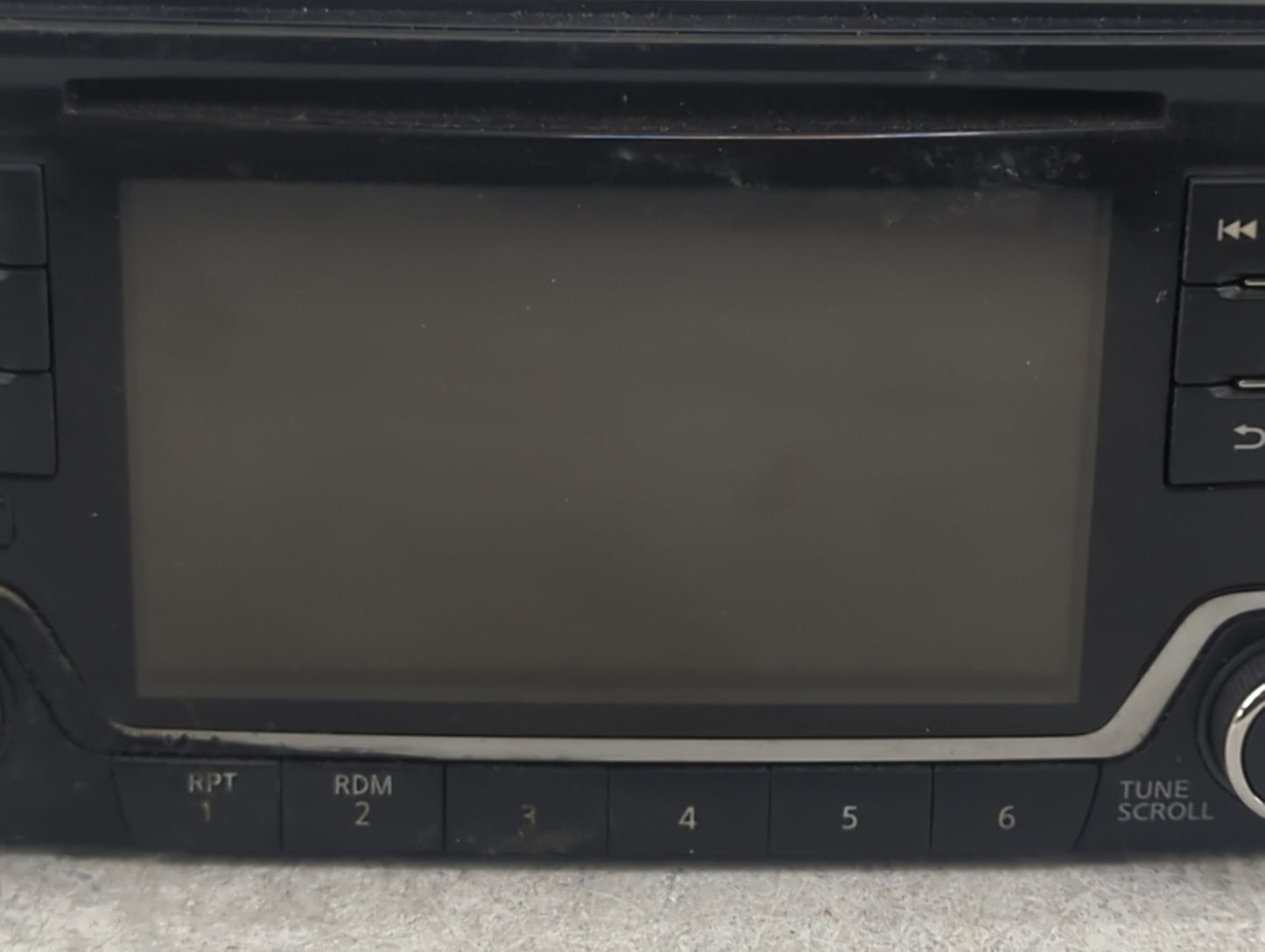 2016 Nissan Sentra Radio AM FM Cd Player Receiver Replacement P/N:28185 4AF1A CQ-FN25E4GX Fits OEM Used Auto Parts - Oemused