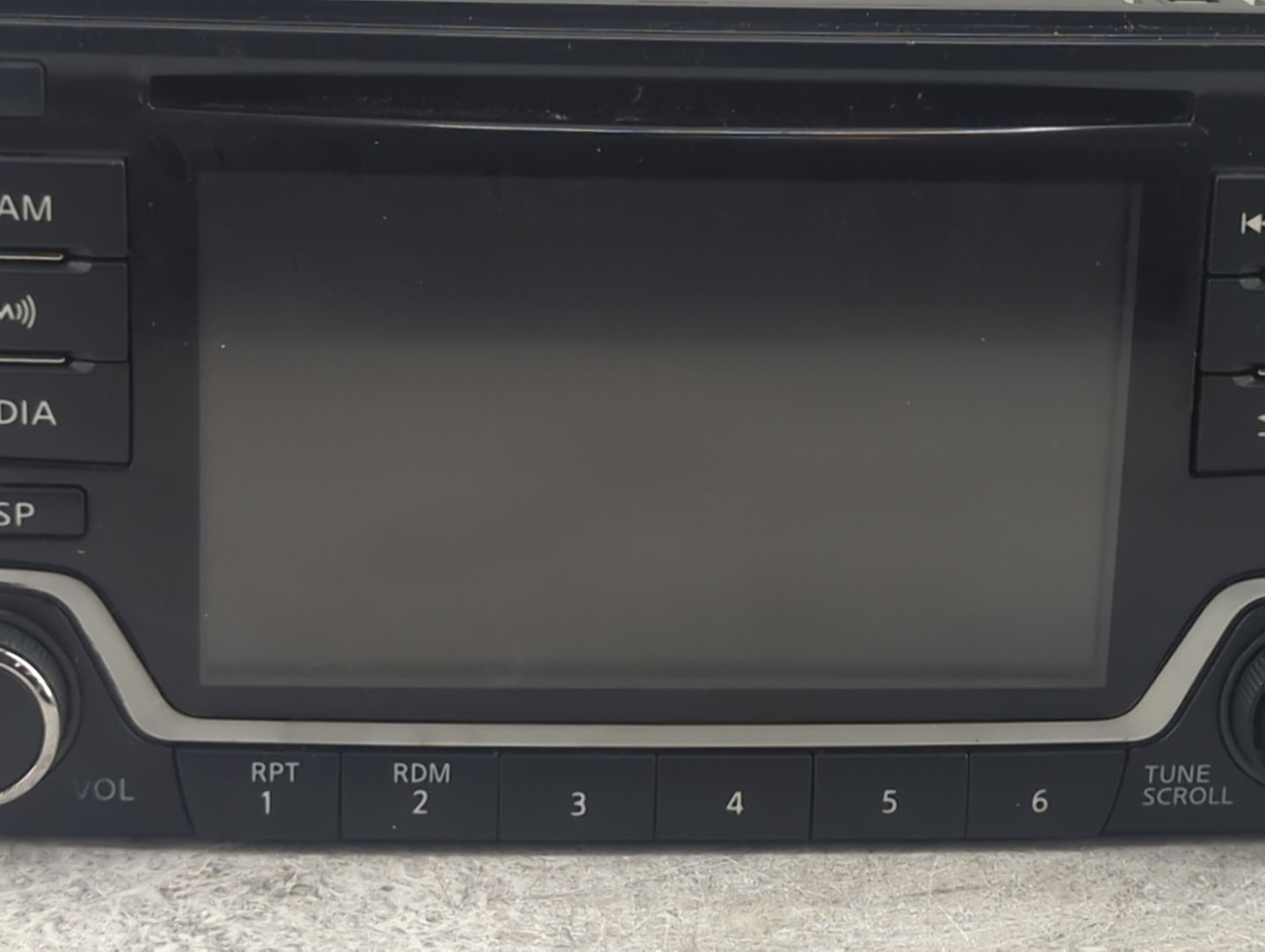 2016 Nissan Sentra Radio AM FM Cd Player Receiver Replacement P/N:28185 4AF1A CQ-FN25E4GX, AN1503 Fits OEM Used Auto Parts -