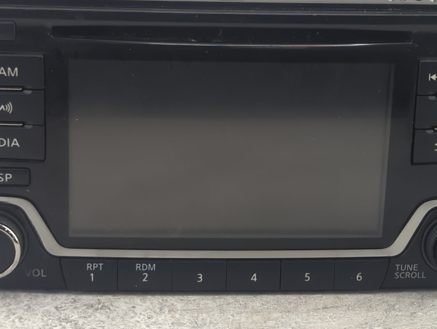 2016 Nissan Sentra Radio AM FM Cd Player Receiver Replacement P/N:28185 4AF1A CQ-FN25E4GX, AN1503 Fits OEM Used Auto Parts -