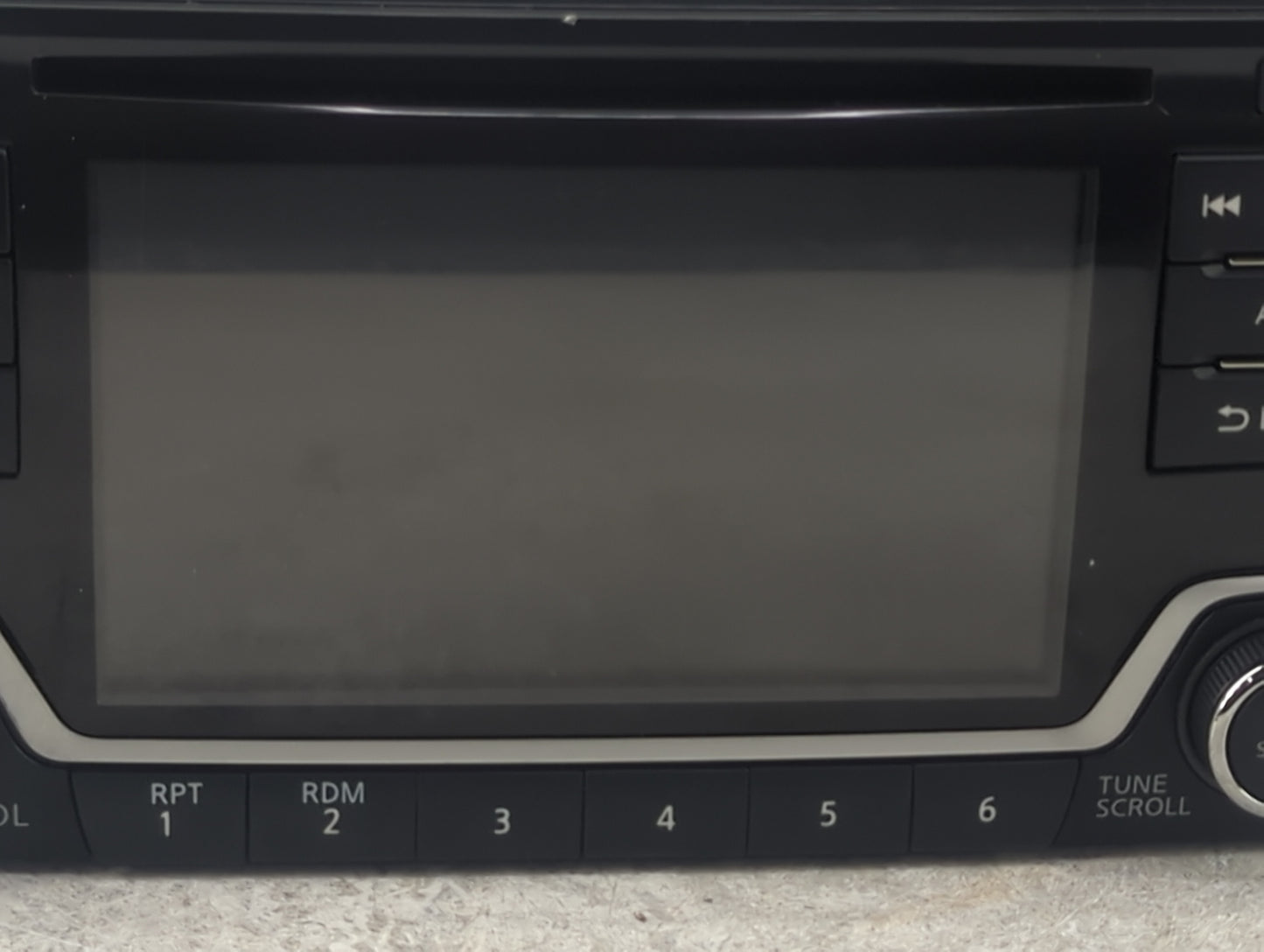 2016 Nissan Sentra Radio AM FM Cd Player Receiver Replacement P/N:28185 4AF1A CQ-FN25E4GX Fits OEM Used Auto Parts - Oemused