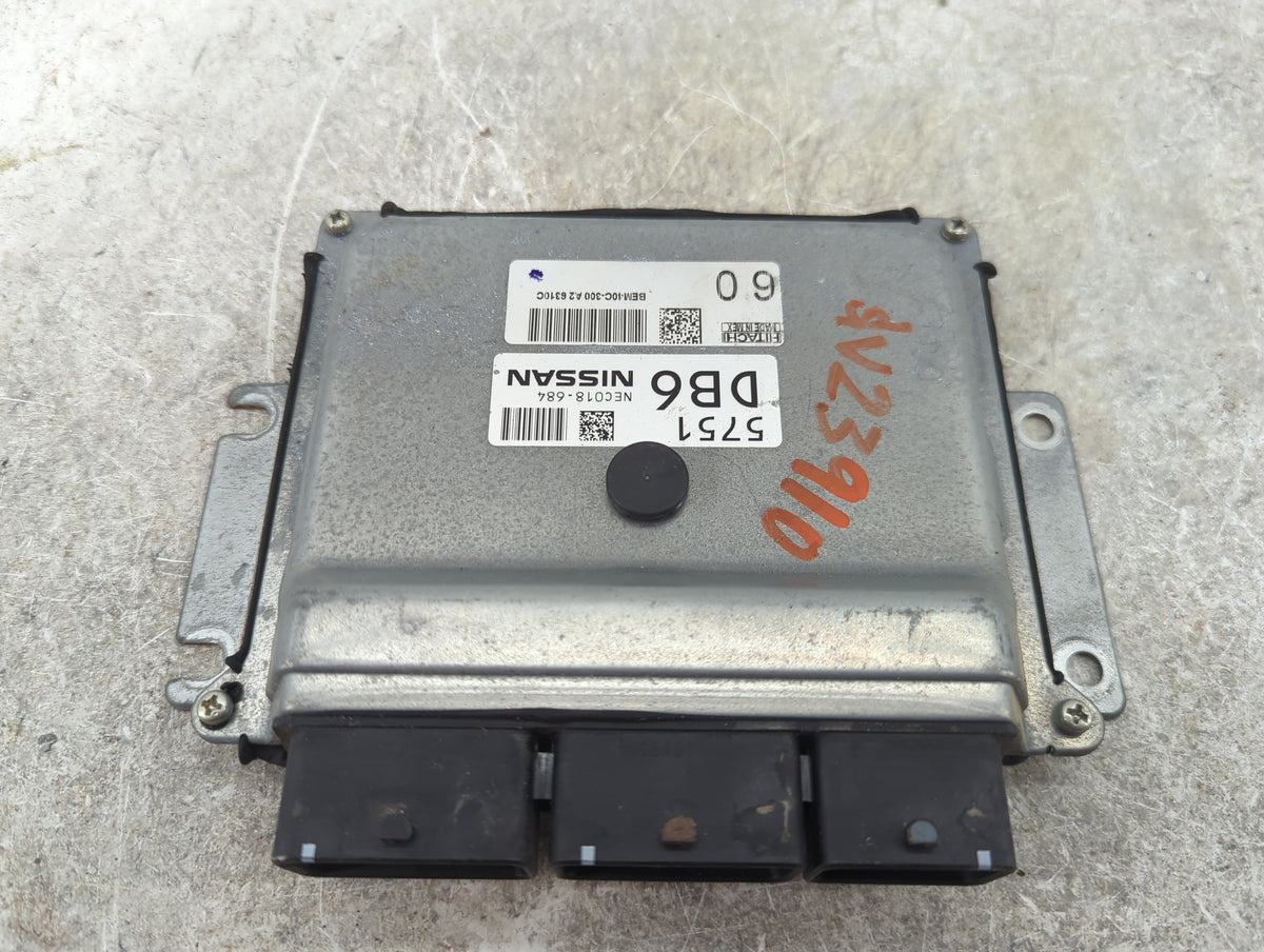 2016-2017 Nissan Sentra PCM Engine Control Computer ECU ECM PCU OEM P/N:NEC018-684 BEM40C-300 A2 Fits Fits 2016 2017 OEM Use