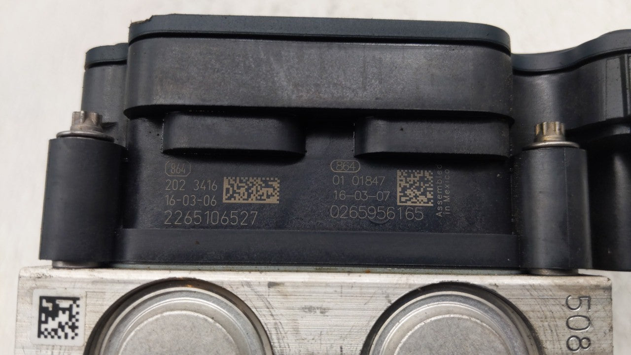 2016-2018 Nissan Sentra ABS Pump Control Module Replacement P/N:47660 4FU0C Fits Fits 2016 2017 2018 OEM Used Auto Parts - O