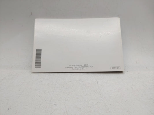 2016 Nissan Sentra Owners Manual Book Guide OEM Used Auto Parts