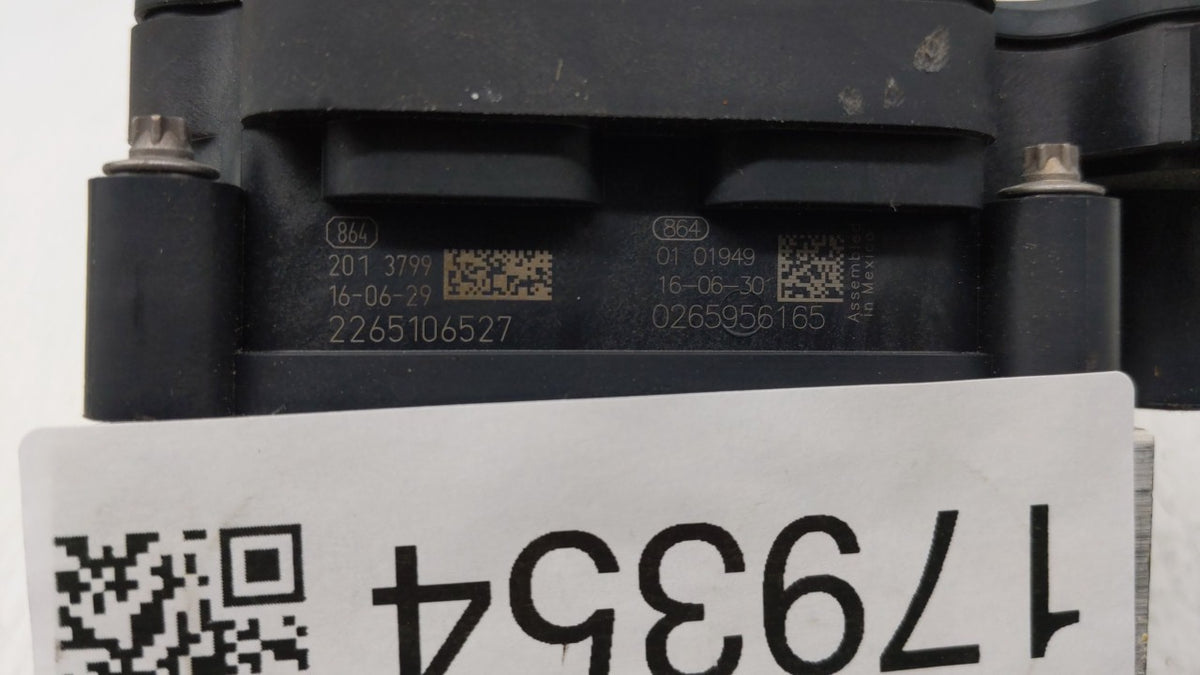 2016-2019 Nissan Sentra Anti-Lock Brake ABS Pump Module Actuator OEM P/N:47660 4FU0C Fits Fits 2016 2017 2018 2019 OEM Used 