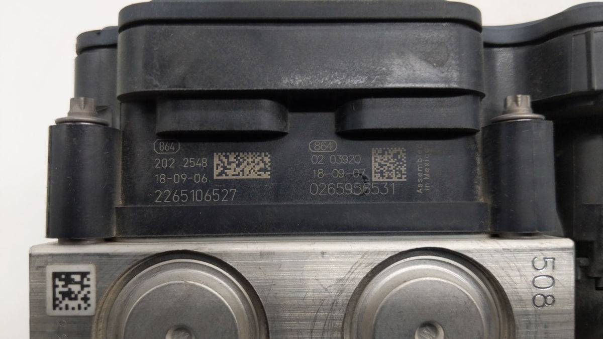 2016-2018 Nissan Sentra Anti-Lock Brake ABS Pump Module Actuator OEM P/N:47660 4FU0C 47660 4BU0C Fits Fits 2016 2017 2018 OE