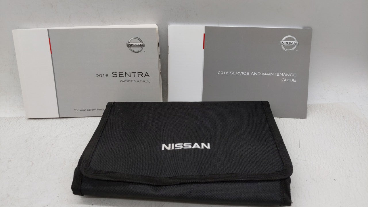 2016 Nissan Sentra Owners Manual Book Guide OEM Used Auto Parts - Oemusedautoparts1.com