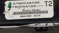 2015-2017 Nissan Sentra Climate Control Module Temperature AC/Heater Replacement P/N:275004AT2A Fits Fits 2015 2016 2017 OEM