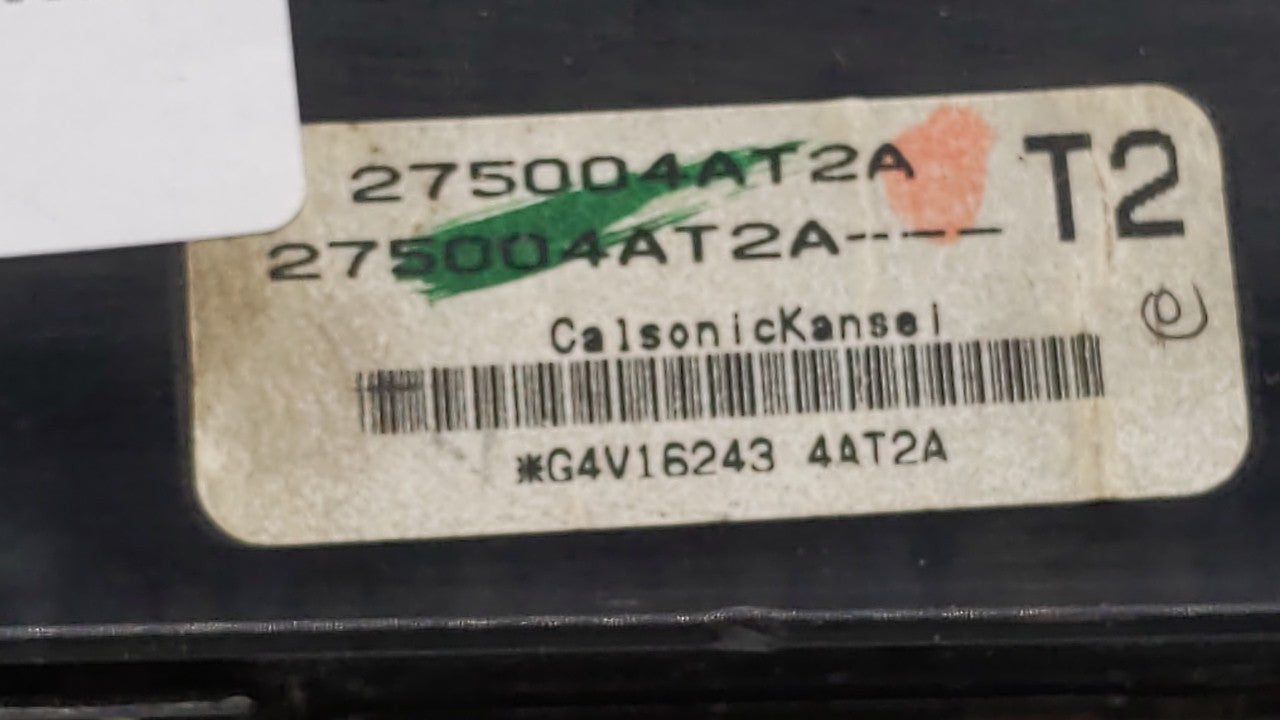 2015-2017 Nissan Sentra Climate Control Module Temperature AC/Heater Replacement P/N:275004AT2A Fits Fits 2015 2016 2017 OEM