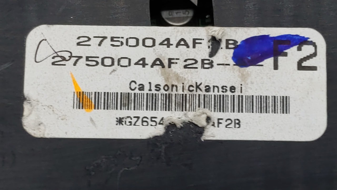 2015-2017 Nissan Sentra Climate Control Module Temperature AC/Heater Replacement P/N:275004AF2B 275004AT2A Fits OEM Used Aut