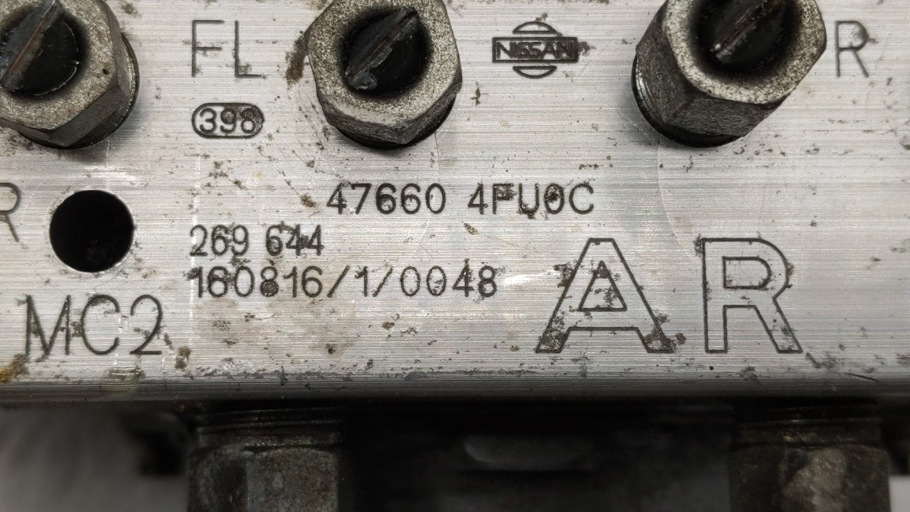 2016-2018 Nissan Sentra ABS Pump Control Module Replacement P/N:47660 5UD0C 47660 4FU0C Fits Fits 2016 2017 2018 OEM Used Au