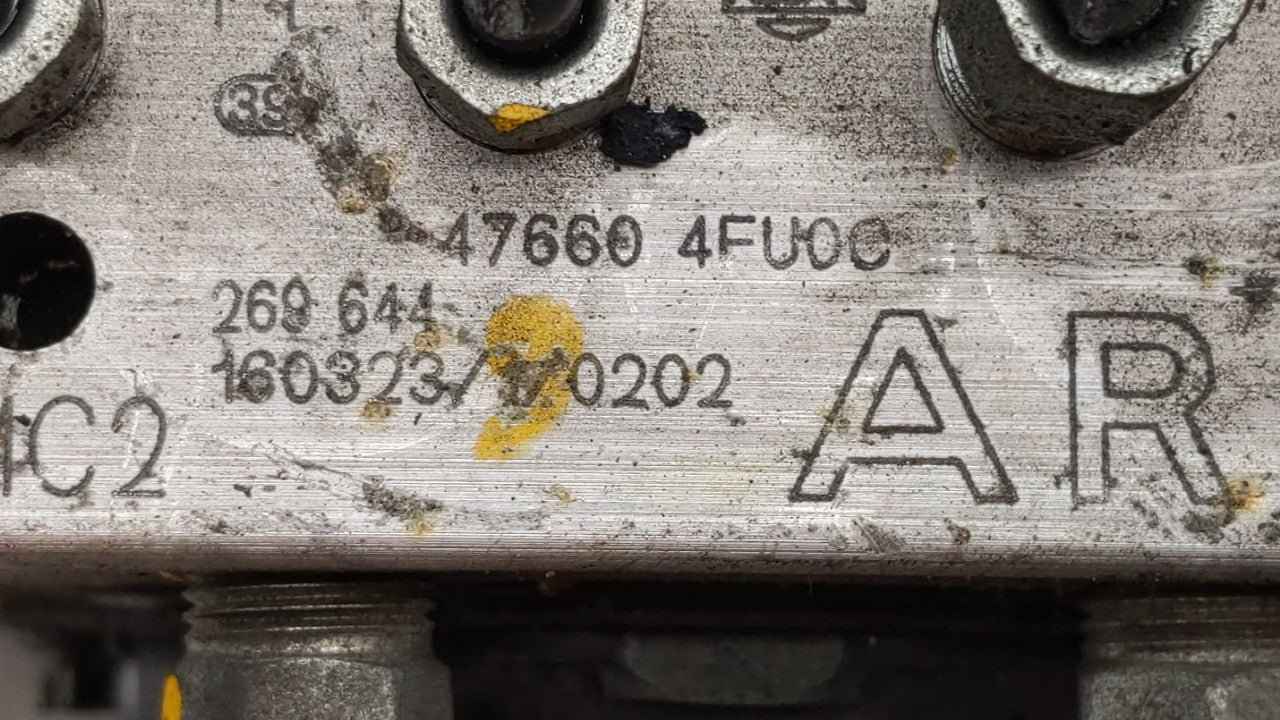 2016-2018 Nissan Sentra ABS Pump Control Module Replacement P/N:47660 5UD0C 47660 4FU0C Fits Fits 2016 2017 2018 OEM Used Au