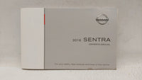 2016 Nissan Sentra Owners Manual Book Guide OEM Used Auto Parts - Oemusedautoparts1.com