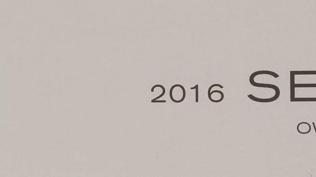 2016 Nissan Sentra Owners Manual Book Guide OEM Used Auto Parts - Oemusedautoparts1.com