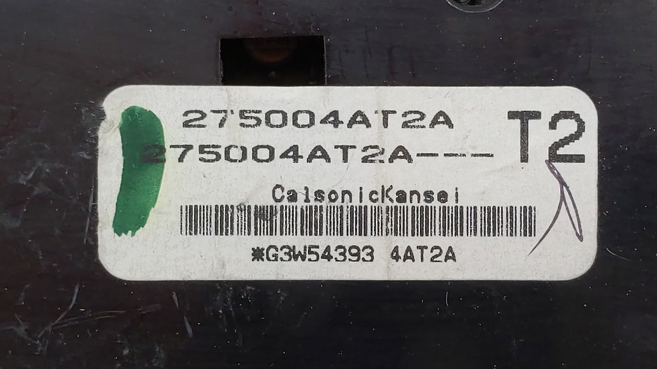 2015-2017 Nissan Sentra Climate Control Module Temperature AC/Heater Replacement P/N:275004AF2B 275004AT2A Fits OEM Used Aut