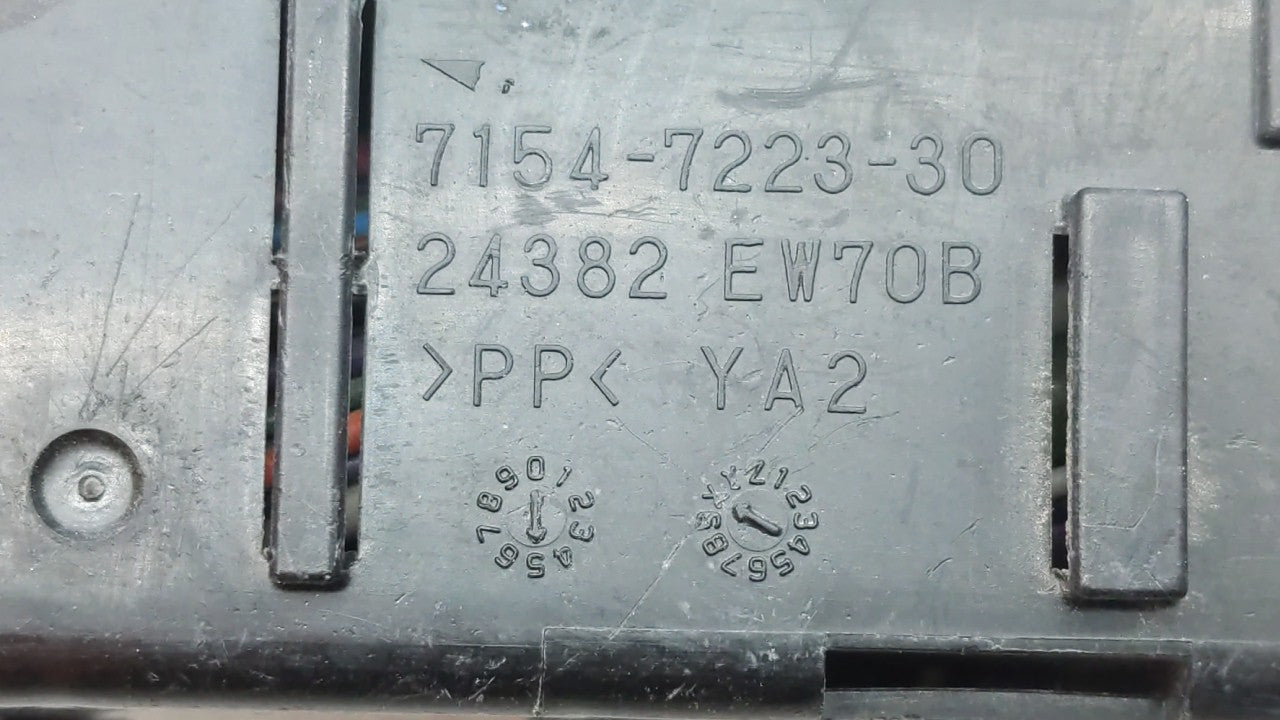 2013-2019 Nissan Sentra Fusebox Fuse Box Panel Relay Module P/N:284B7 3RA1B 24382 EW70B Fits OEM Used Auto Parts - Oemusedau