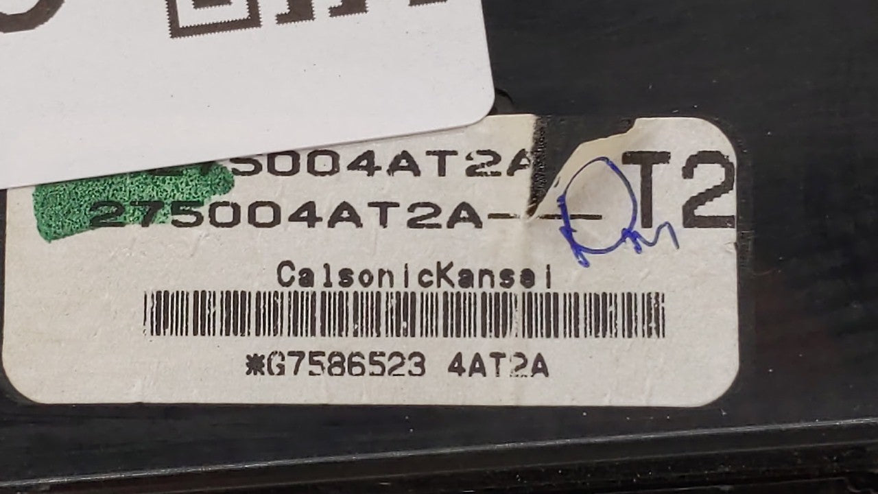 2015-2017 Nissan Sentra Climate Control Module Temperature AC/Heater Replacement P/N:275004AF2B 275004AT2A Fits OEM Used Aut