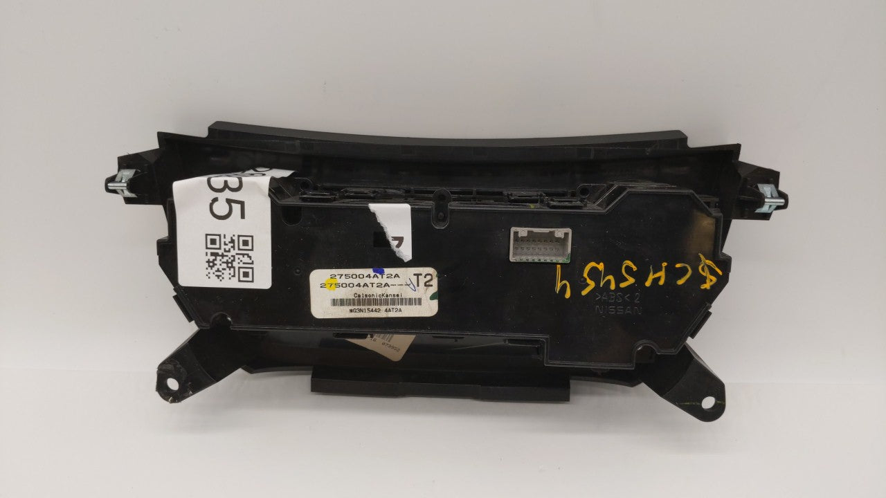 2015-2017 Nissan Sentra Climate Control Module Temperature AC/Heater Replacement P/N:275004AF2B 275004AT2A Fits OEM Used Aut