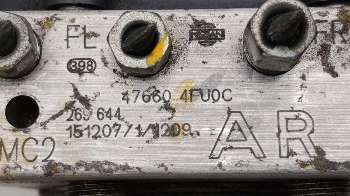 2016-2019 Nissan Sentra Anti-Lock Brake ABS Pump Module Actuator OEM P/N:47660 4FU0D 47660 4FU0C Fits Fits 2016 2017 2018 20