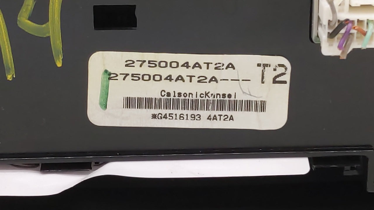 2015-2017 Nissan Sentra Climate Control Module Temperature AC/Heater Replacement P/N:275004AF2B 275004AT2A Fits OEM Used Aut