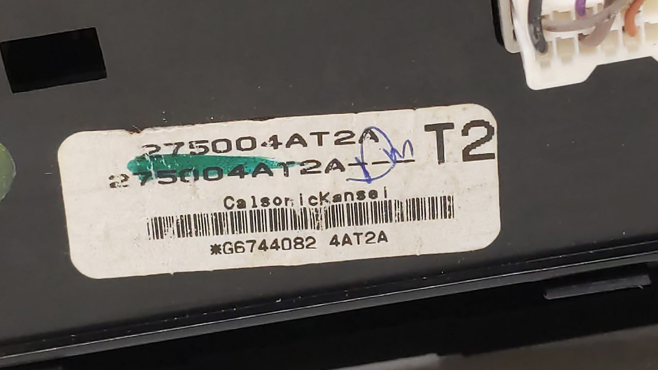 2015-2017 Nissan Sentra Climate Control Module Temperature AC/Heater Replacement P/N:275004AF2B 275004AT2A Fits OEM Used Aut