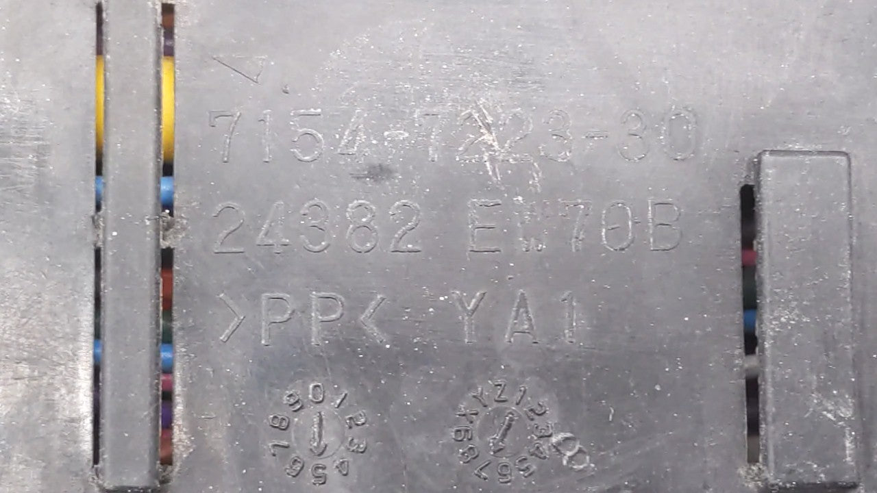 2013-2019 Nissan Sentra Fusebox Fuse Box Panel Relay Module P/N:284B7 3RA1B 24382 EW70B Fits OEM Used Auto Parts - Oemusedau