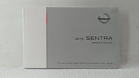 2016 Nissan Sentra Owners Manual Book Guide OEM Used Auto Parts - Oemusedautoparts1.com