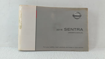 compare product 2016 Nissan Sentra Owners Manual Book Guide OEM Used Auto Parts