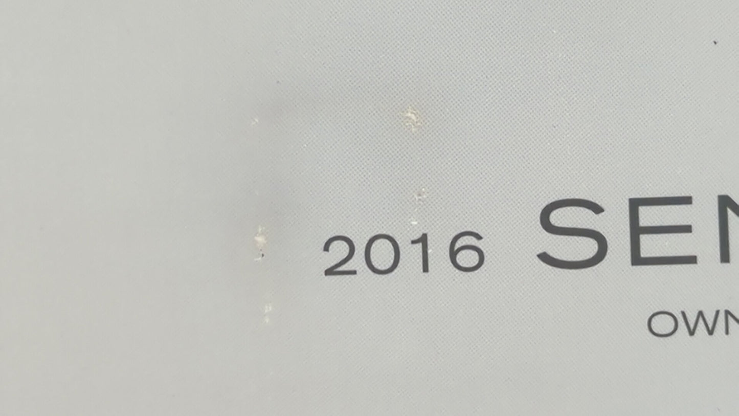 2016 Nissan Sentra Owners Manual Book Guide OEM Used Auto Parts - Oemusedautoparts1.com