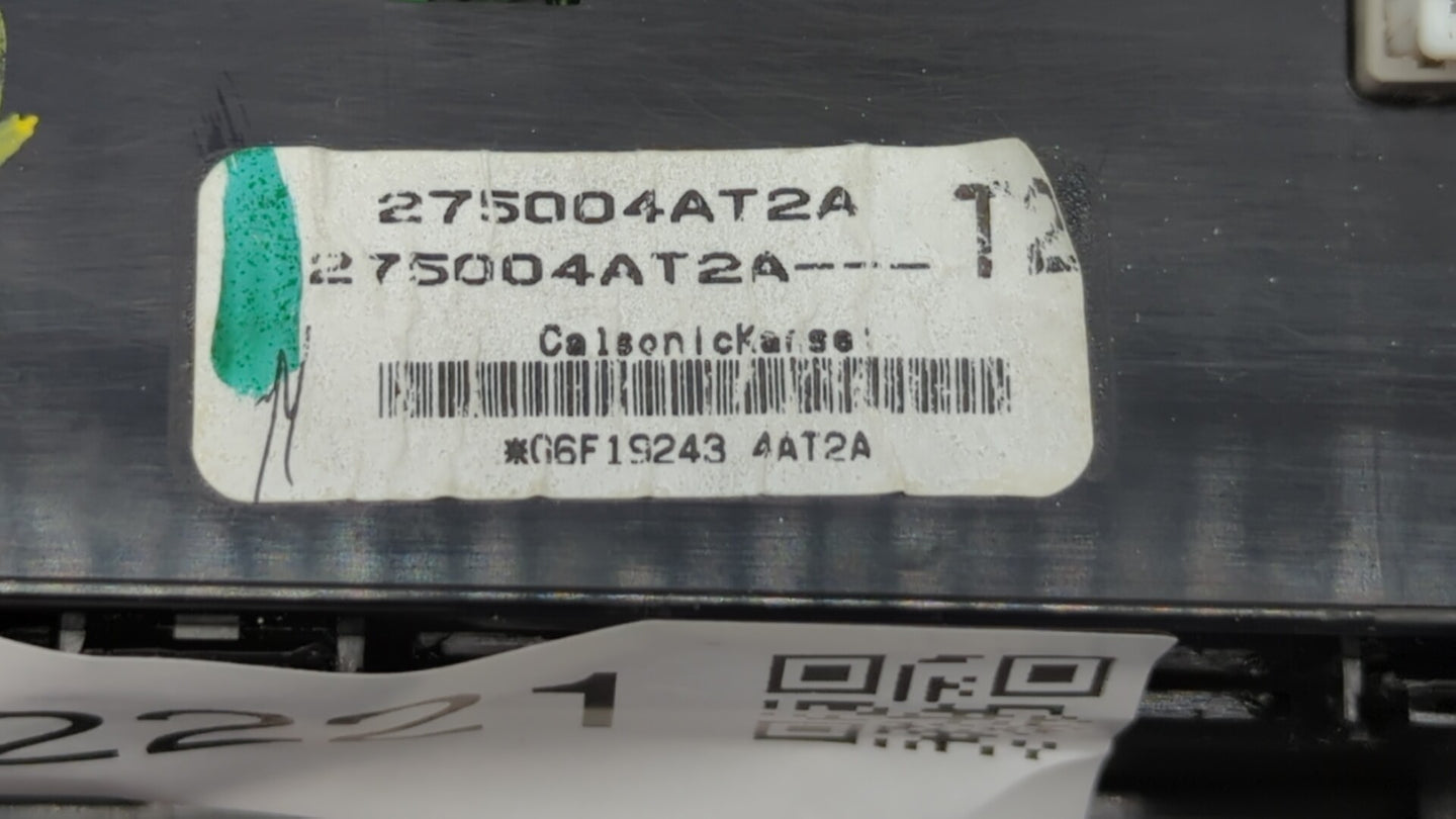 2015-2017 Nissan Sentra Climate Control Module Temperature AC/Heater Replacement P/N:275004AF2B 275004AT2A Fits OEM Used Aut