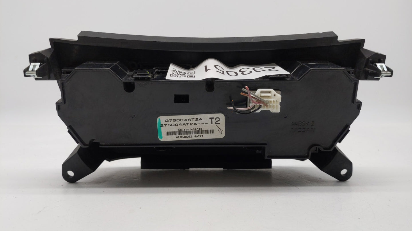 2015-2017 Nissan Sentra Climate Control Module Temperature AC/Heater Replacement P/N:275004AF2B 275004AT2A Fits OEM Used Aut