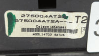 2015-2017 Nissan Sentra Climate Control Module Temperature AC/Heater Replacement P/N:275004AF2B 275004AT2A Fits OEM Used Aut