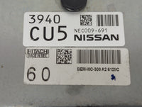 2016-2017 Nissan Sentra PCM Engine Control Computer ECU ECM PCU OEM P/N:NEC009-691 Fits Fits 2016 2017 OEM Used Auto Parts -