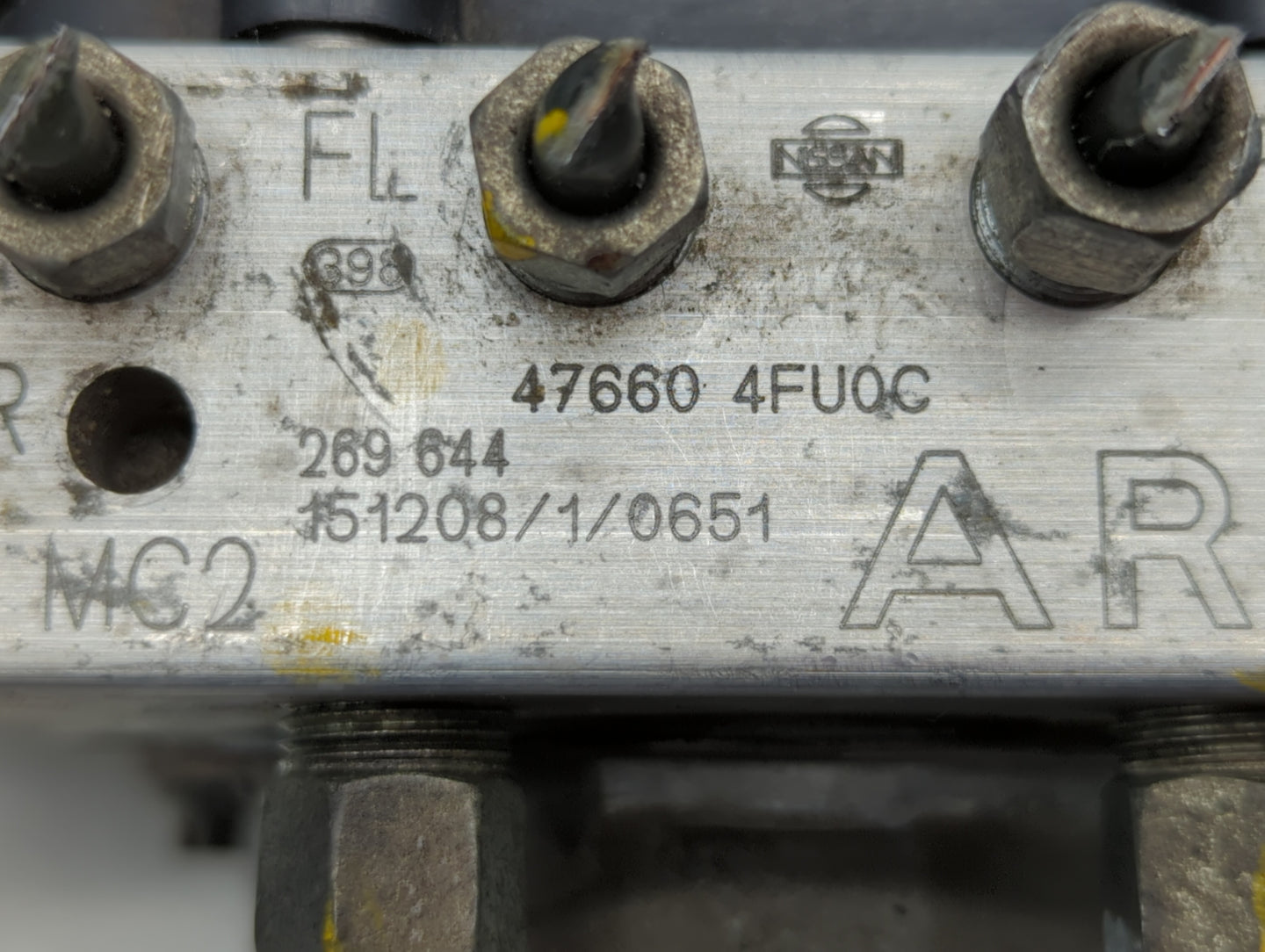 2016-2018 Nissan Sentra ABS Pump Control Module Replacement P/N:47660 5UD0C 47660 4FU0C Fits Fits 2016 2017 2018 OEM Used Au
