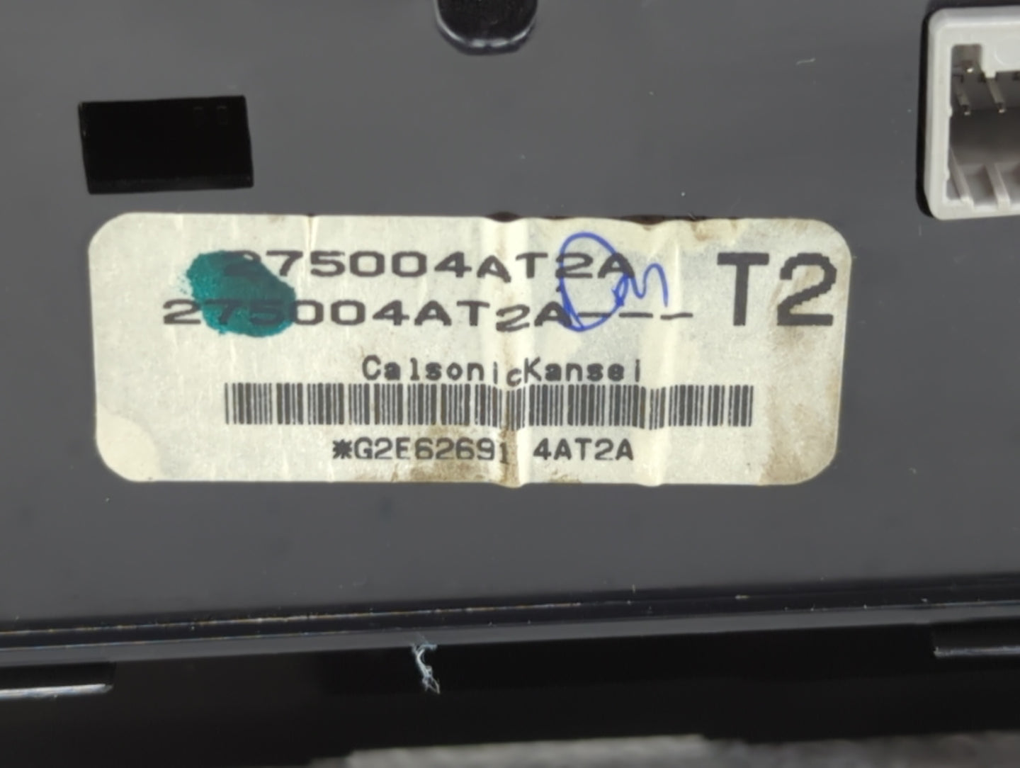 2015-2017 Nissan Sentra Climate Control Module Temperature AC/Heater Replacement P/N:275004AF2B 275004AT2A Fits OEM Used Aut