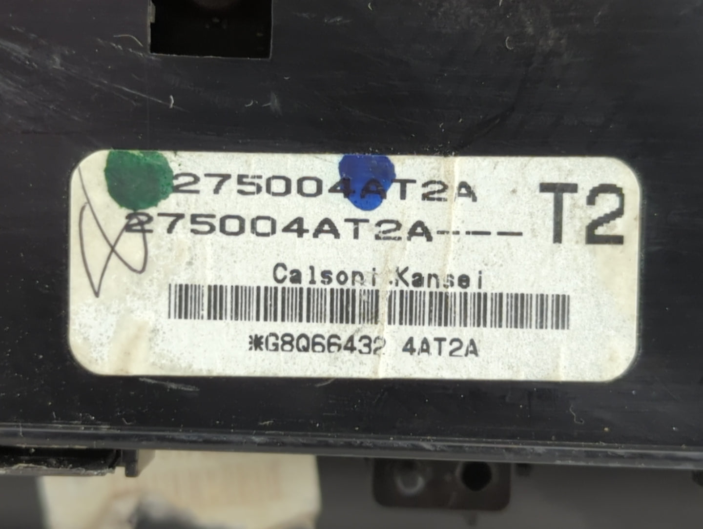 2015-2017 Nissan Sentra Climate Control Module Temperature AC/Heater Replacement P/N:275004AF2B 275004AT2A Fits OEM Used Aut
