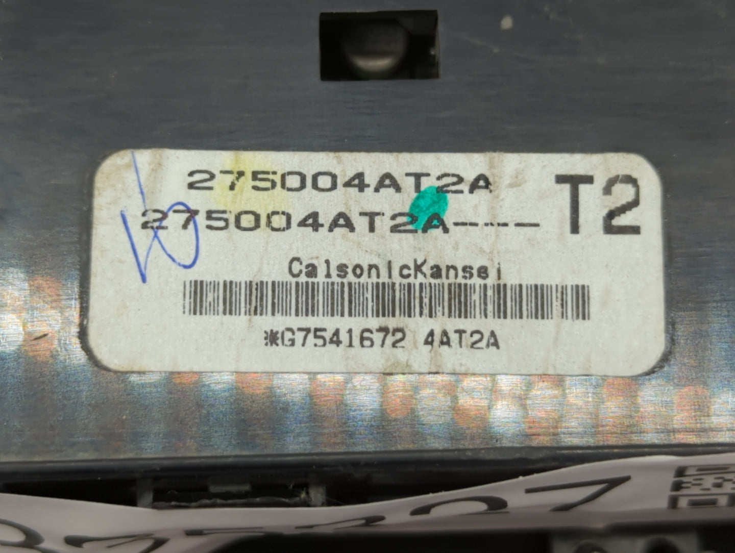 2015-2017 Nissan Sentra Climate Control Module Temperature AC/Heater Replacement P/N:275004AF2B 275004AT2A Fits OEM Used Aut