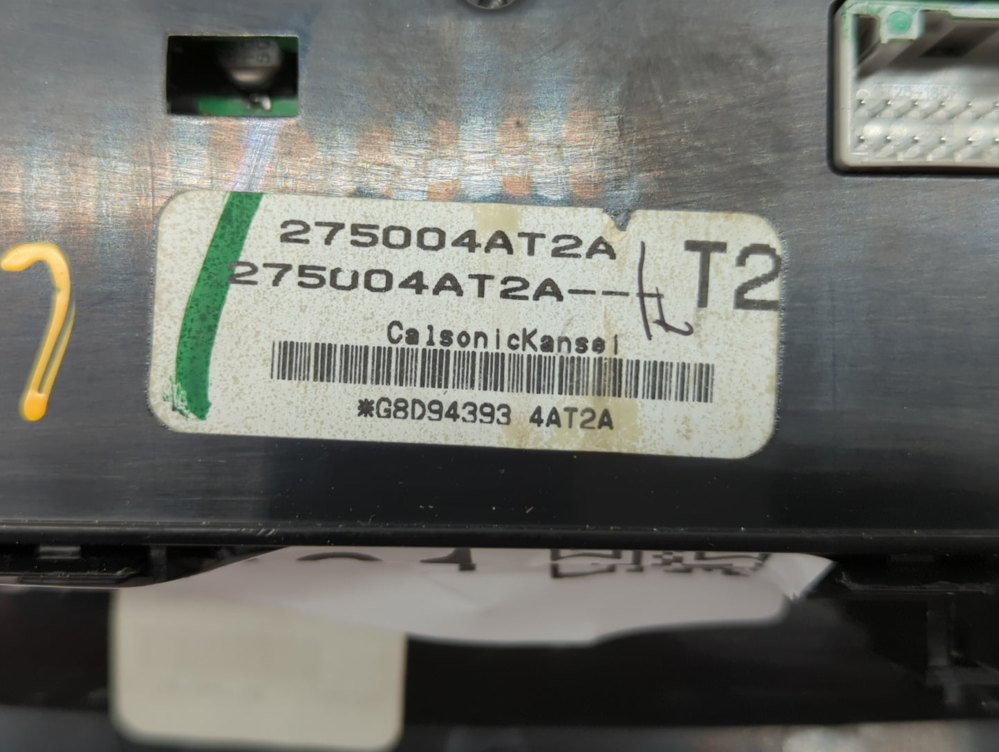 2015-2017 Nissan Sentra Climate Control Module Temperature AC/Heater Replacement P/N:275004AF2B 275004AT2A Fits OEM Used Aut