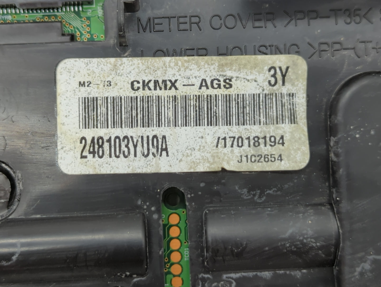 2016-2019 Nissan Sentra Instrument Cluster Speedometer Gauges P/N:248103YU0A Fits Fits 2016 2017 2018 2019 OEM Used Auto Par