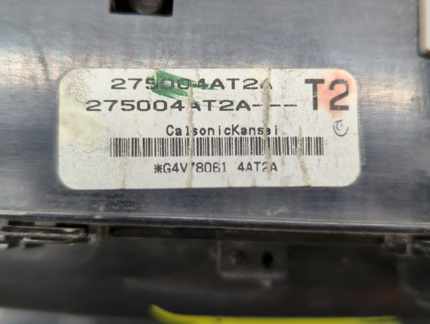 2015-2017 Nissan Sentra Climate Control Module Temperature AC/Heater Replacement P/N:275004AF2B 275004AT2A Fits OEM Used Aut