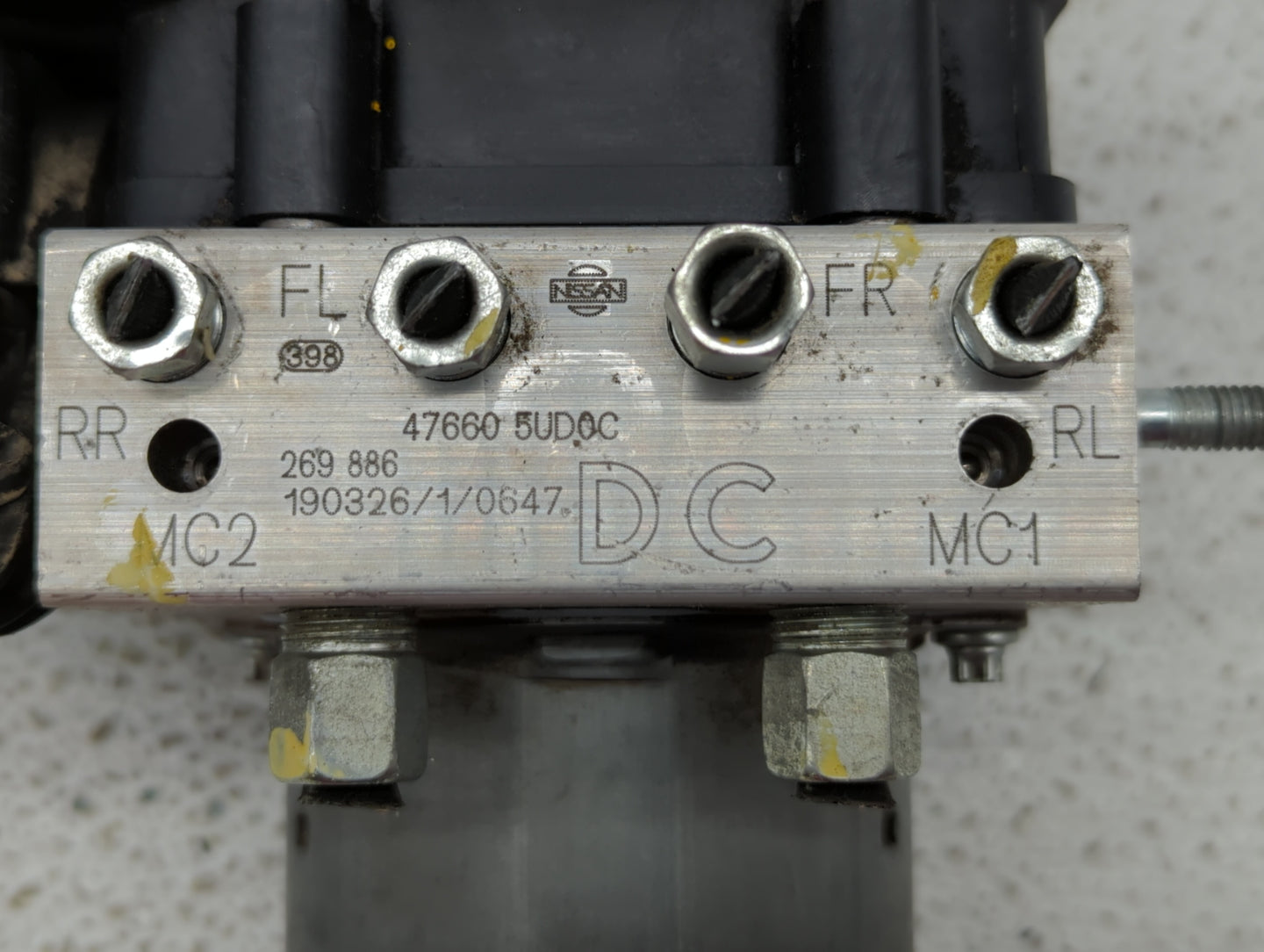 2016-2018 Nissan Sentra ABS Pump Control Module Replacement P/N:47660 5UD0C 47660 4FU0C Fits Fits 2016 2017 2018 OEM Used Au