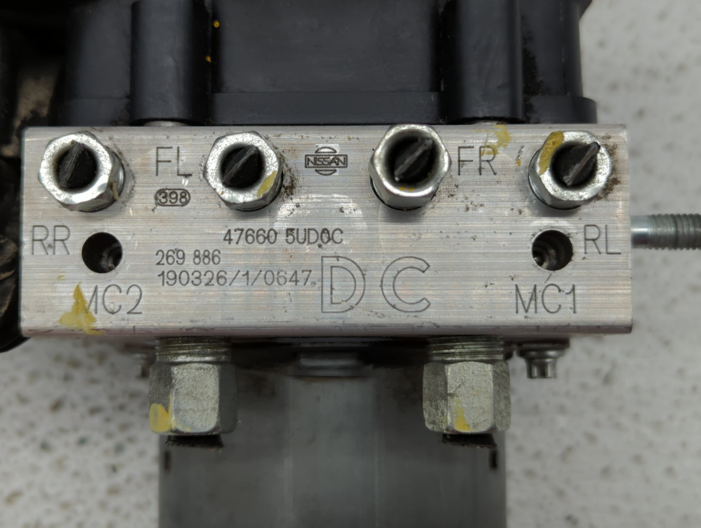 2016-2018 Nissan Sentra ABS Pump Control Module Replacement P/N:47660 5UD0C 47660 4FU0C Fits Fits 2016 2017 2018 OEM Used Au