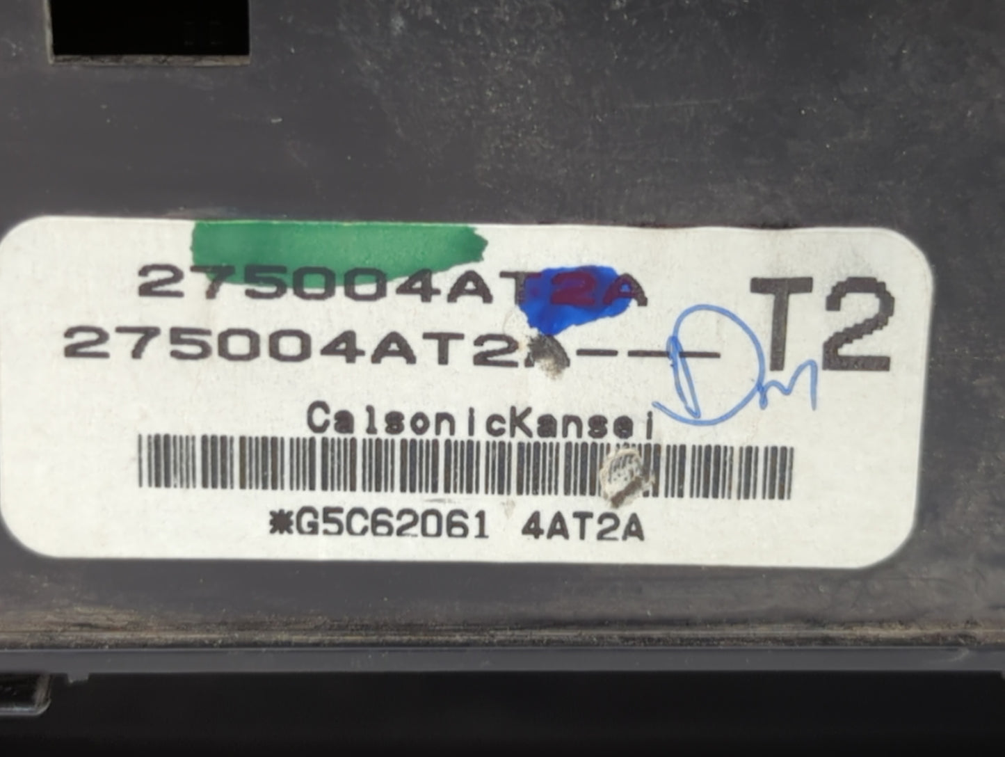 2015-2017 Nissan Sentra Climate Control Module Temperature AC/Heater Replacement P/N:275004AF2B 275004AT2A Fits OEM Used Aut