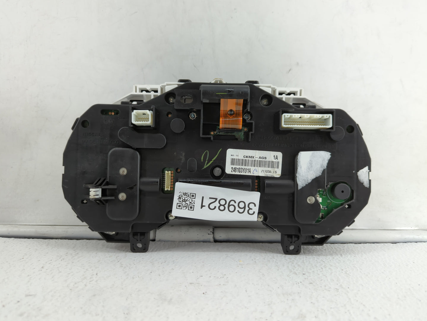 2016 Nissan Sentra Instrument Cluster Speedometer Gauges P/N:248103YU1A Fits OEM Used Auto Parts - Oemusedautoparts1.com