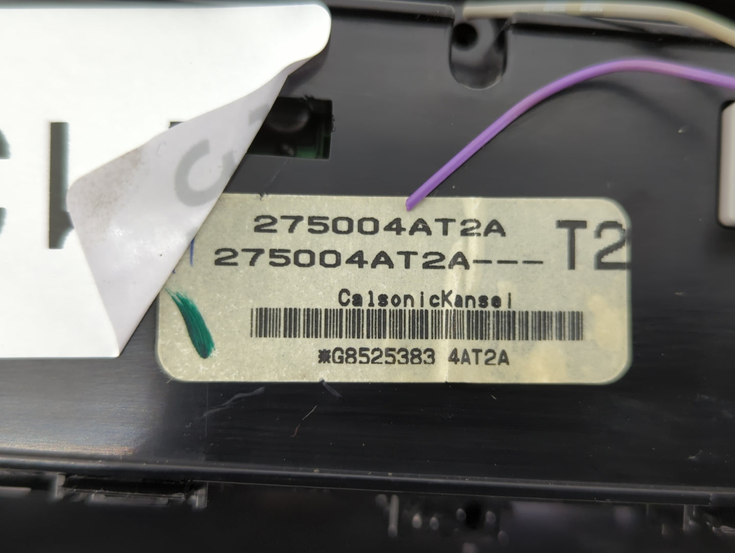 2015-2017 Nissan Sentra Climate Control Module Temperature AC/Heater Replacement P/N:275004AF2B 275004AT2A Fits OEM Used Aut