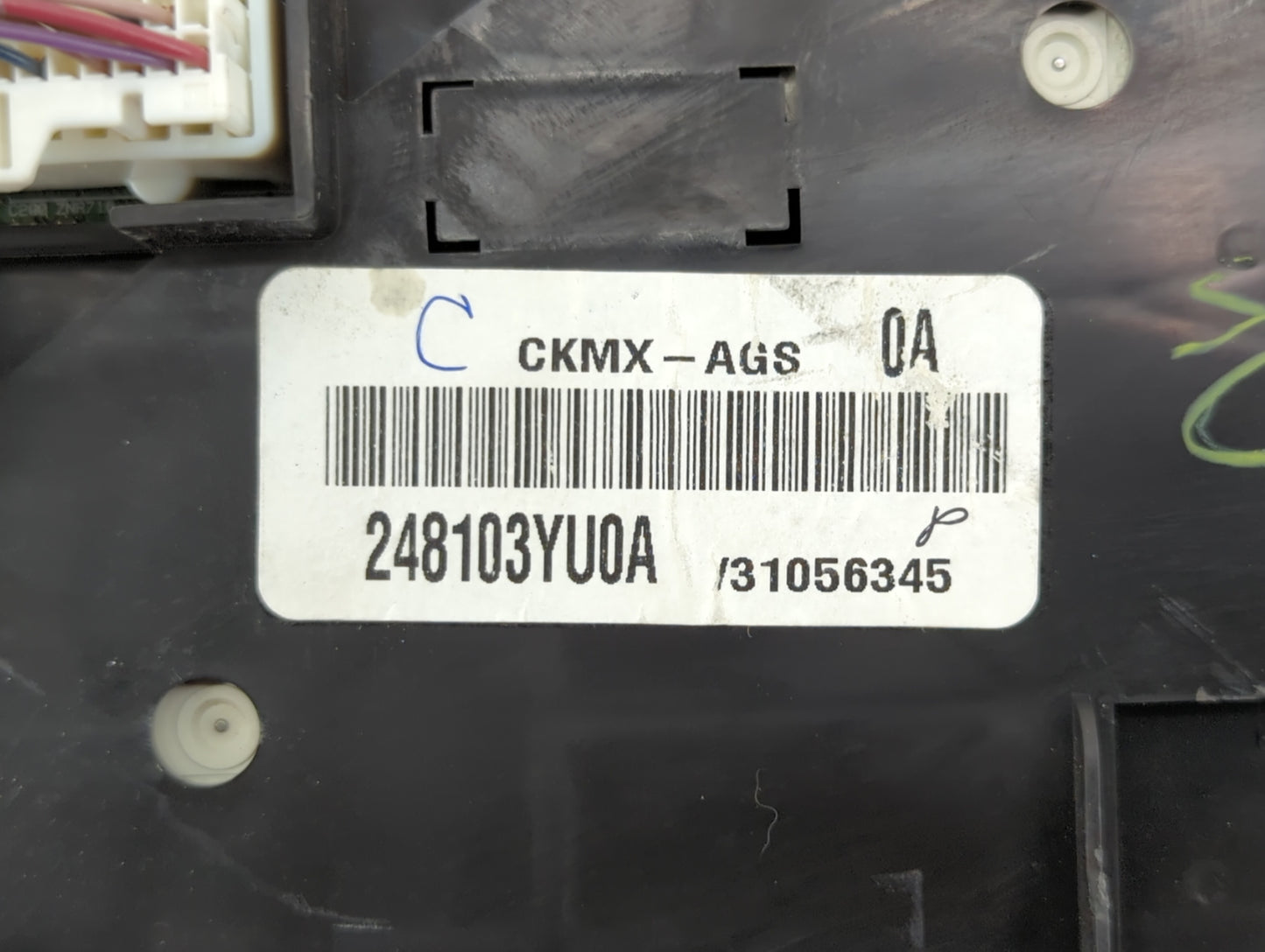 2016-2019 Nissan Sentra Instrument Cluster Speedometer Gauges P/N:248103YU0A Fits Fits 2016 2017 2018 2019 OEM Used Auto Par