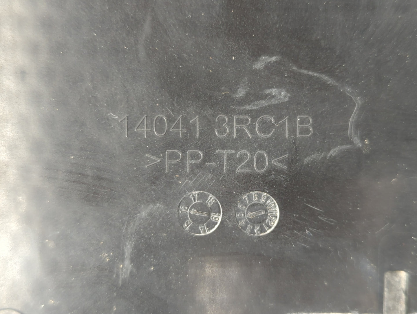 2016 Nissan Sentra Engine Cover Black - Oemusedautoparts1.com