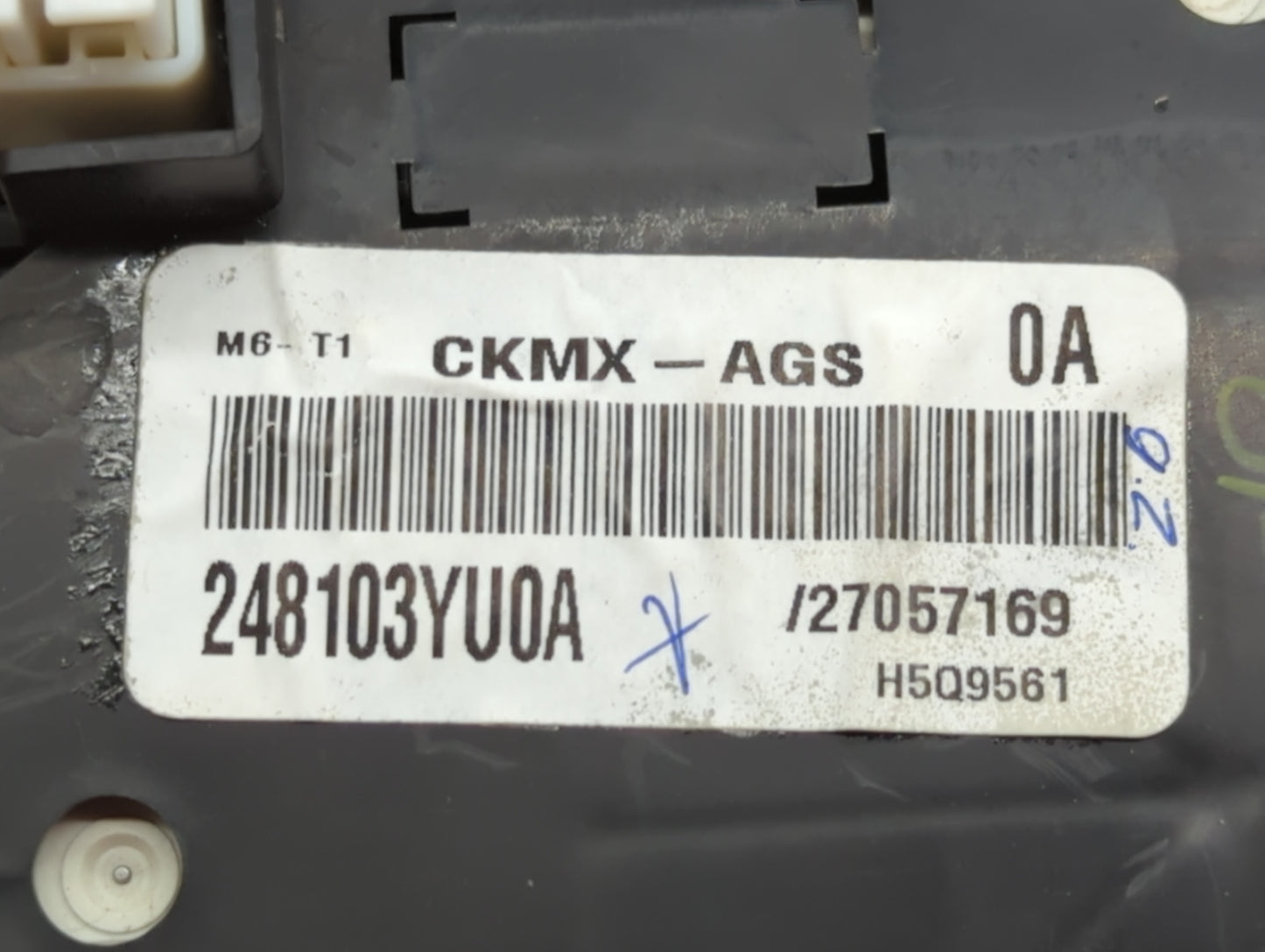 2016-2019 Nissan Sentra Instrument Cluster Speedometer Gauges P/N:248103YU0A Fits Fits 2016 2017 2018 2019 OEM Used Auto Par