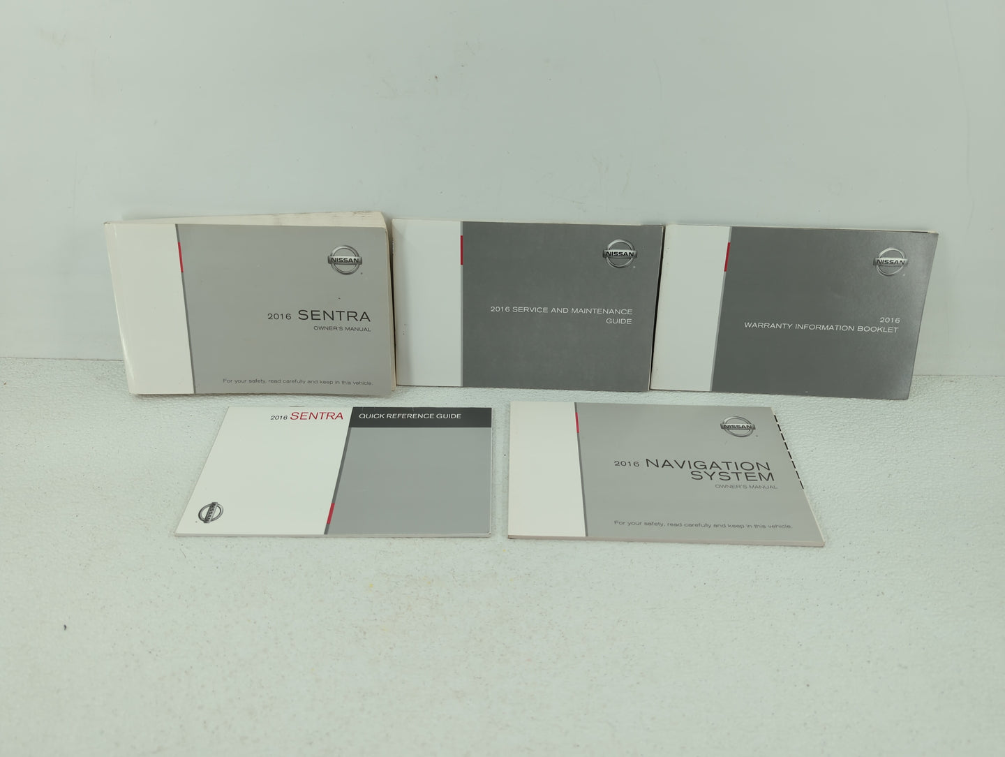2016 Nissan Sentra Owners Manual Book Guide OEM Used Auto Parts - Oemusedautoparts1.com